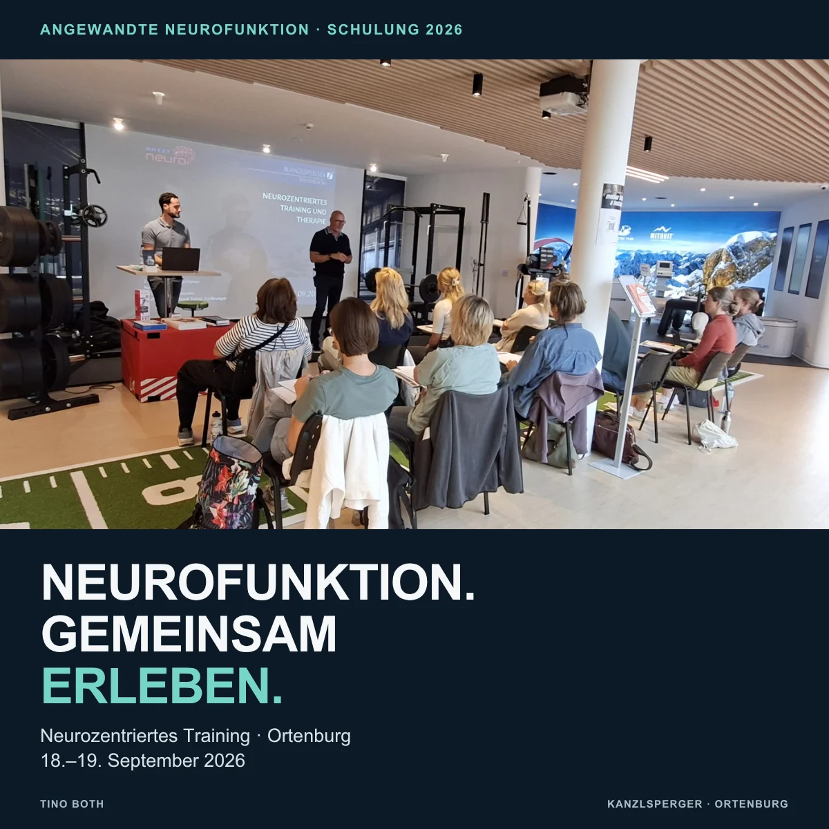 Neurozentriertes Training bei KANZLSPERGER: Ein roter Faden und viele Aha-Momente