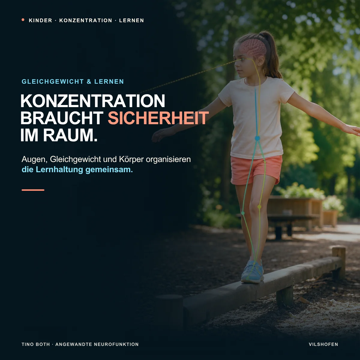 Gleichgewicht und Konzentration bei Kindern: Zusammenhänge sinnvoll prüfen