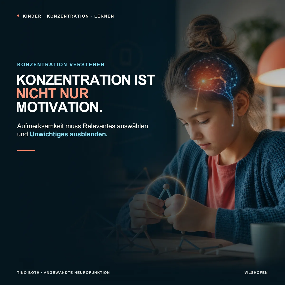 Konzentrationsprobleme bei Kindern: Warum Motivation nicht alles erklärt