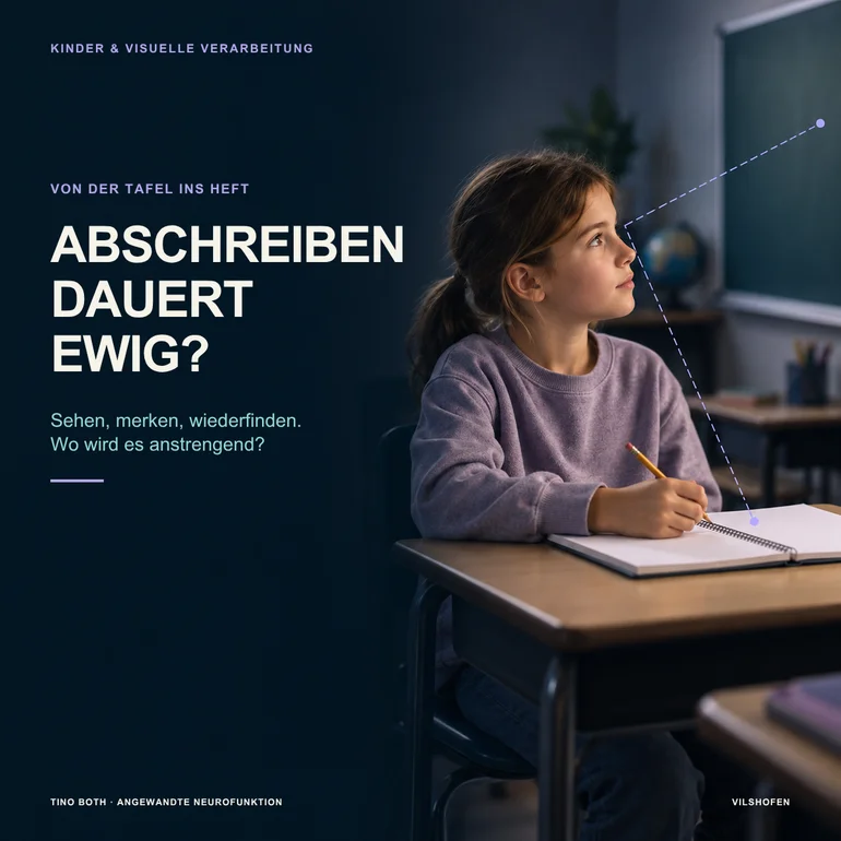 Mein Kind braucht ewig beim Abschreiben von der Tafel – woran kann das liegen?