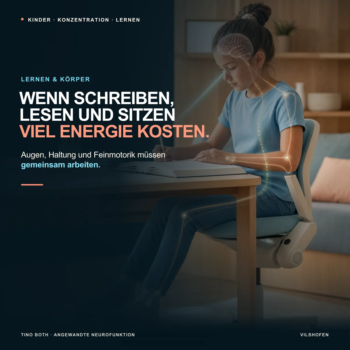 Schreiben, Lesen und Sitzen: Warum es manchen Kindern so viel Mühe macht