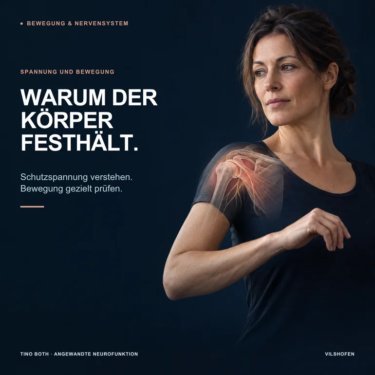 Schutzspannung verstehen: Warum der Körper bei Bewegung festhält