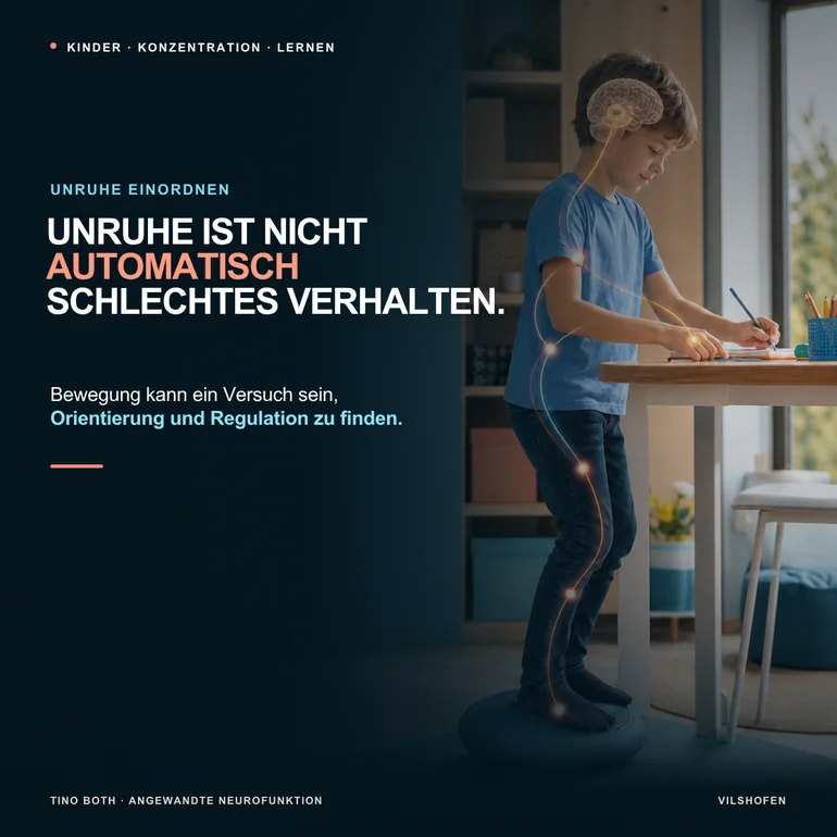 Unruhe bei Kindern: Was hinter dem Zappeln stecken kann