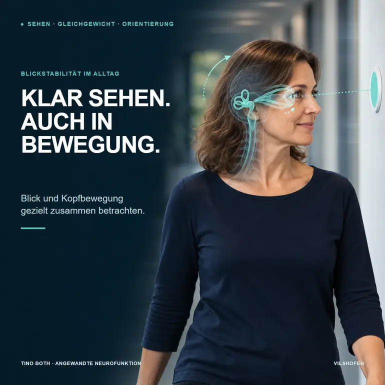 Blickstabilität: Warum Sehen bei Bewegung schwierig werden kann
