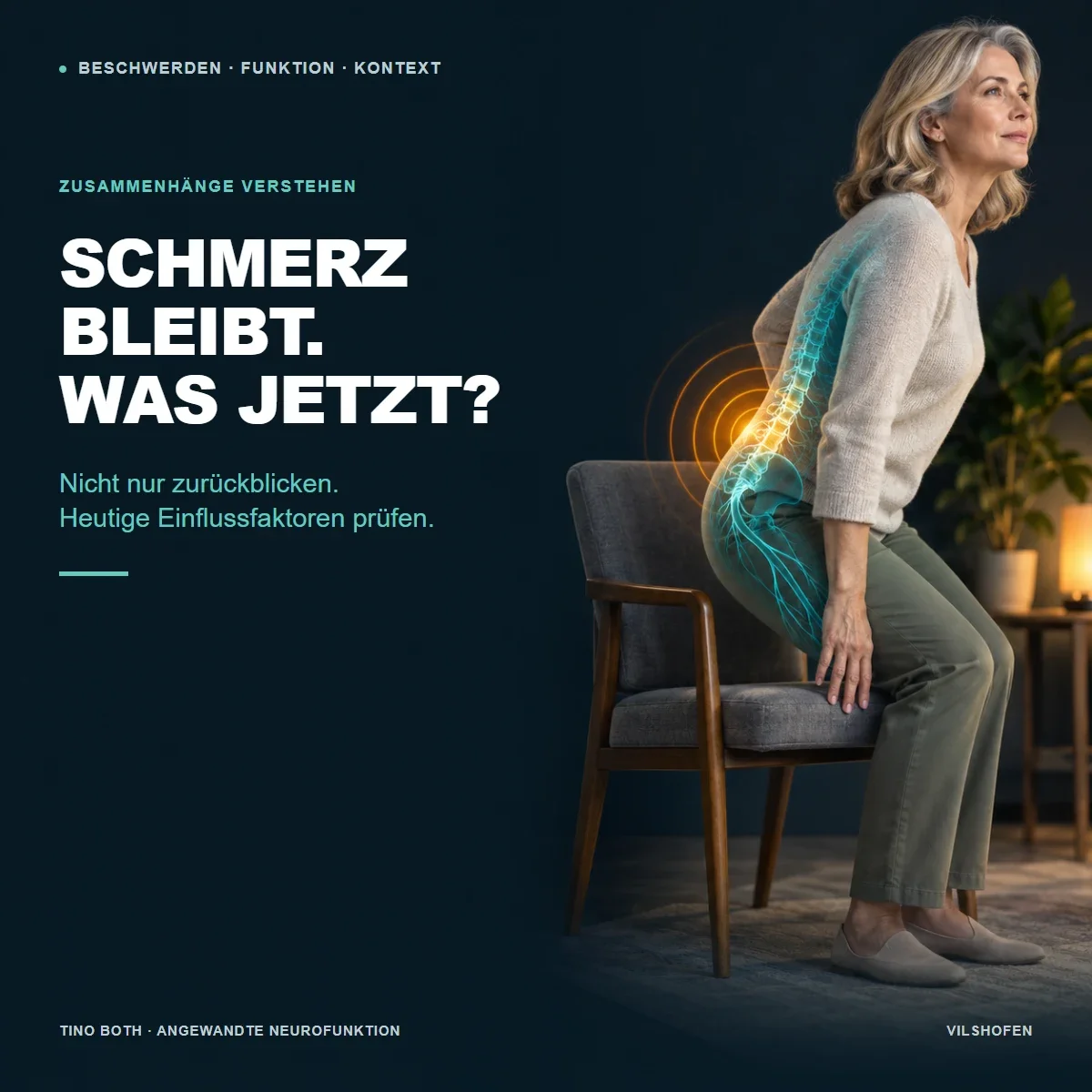 Chronische Schmerzen: Was hält sie heute aufrecht?