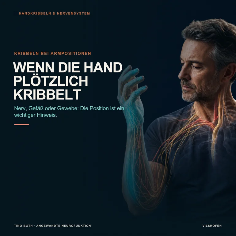 Kribbeln in der Hand bei bestimmten Armpositionen: Nerv, Gefäß oder Gewebe?