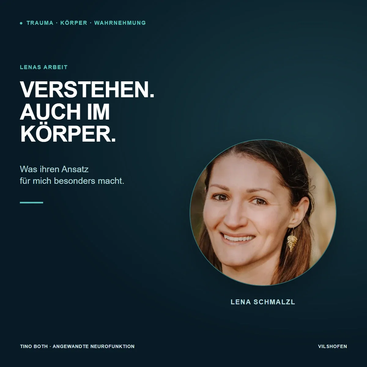 Lenas Arbeit: Wenn Trauma, Körper und Nervensystem zusammengehören