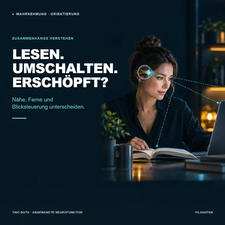 Warum Lesen, Bildschirmarbeit und Fokuswechsel so anstrengend sein können