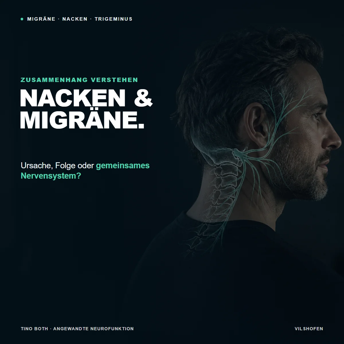 Nacken und Migräne: Auslöser, Begleitsymptom oder zusätzliches Problem?