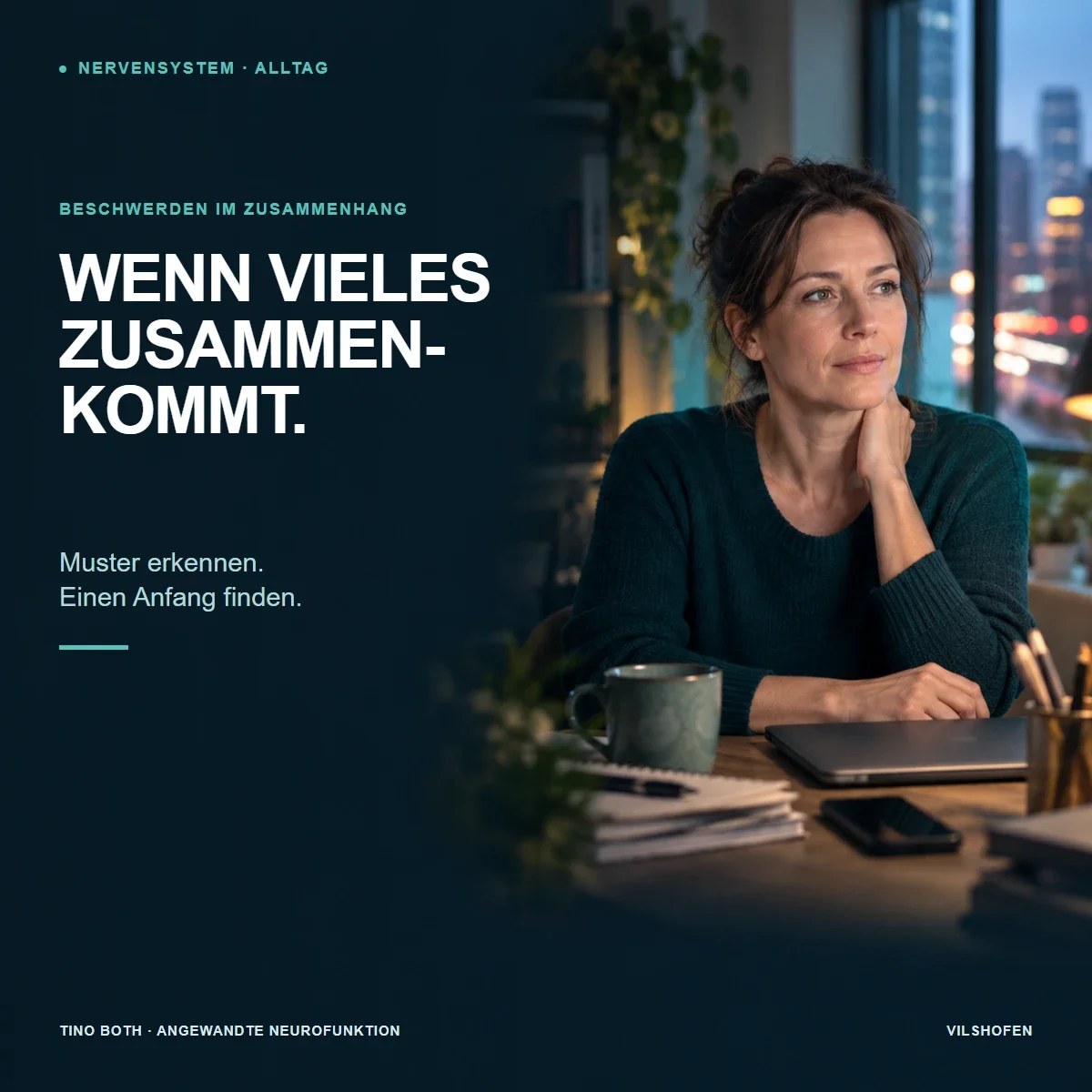 Nervensystem aus dem Gleichgewicht: Wenn mehrere Beschwerden zusammenkommen