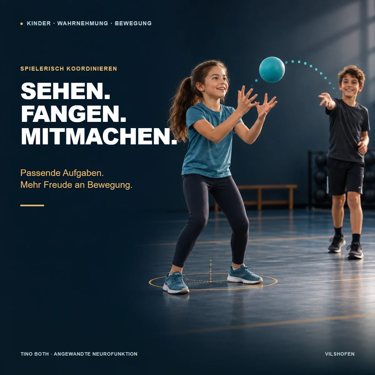 Neuroathletik für Kinder und Jugendliche: Koordination spielerisch fördern