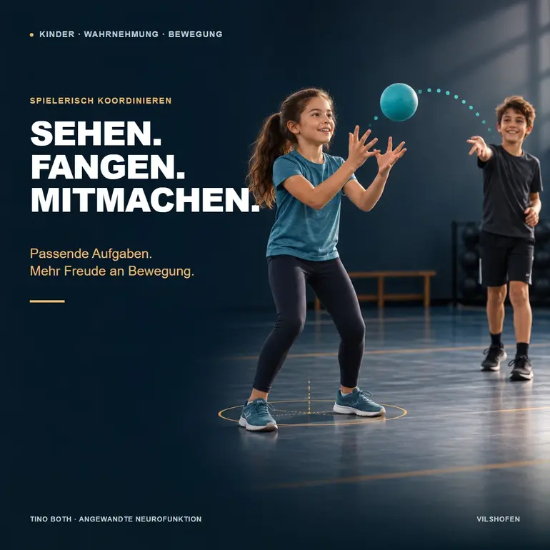 Neuroathletik für Kinder und Jugendliche: Koordination spielerisch fördern