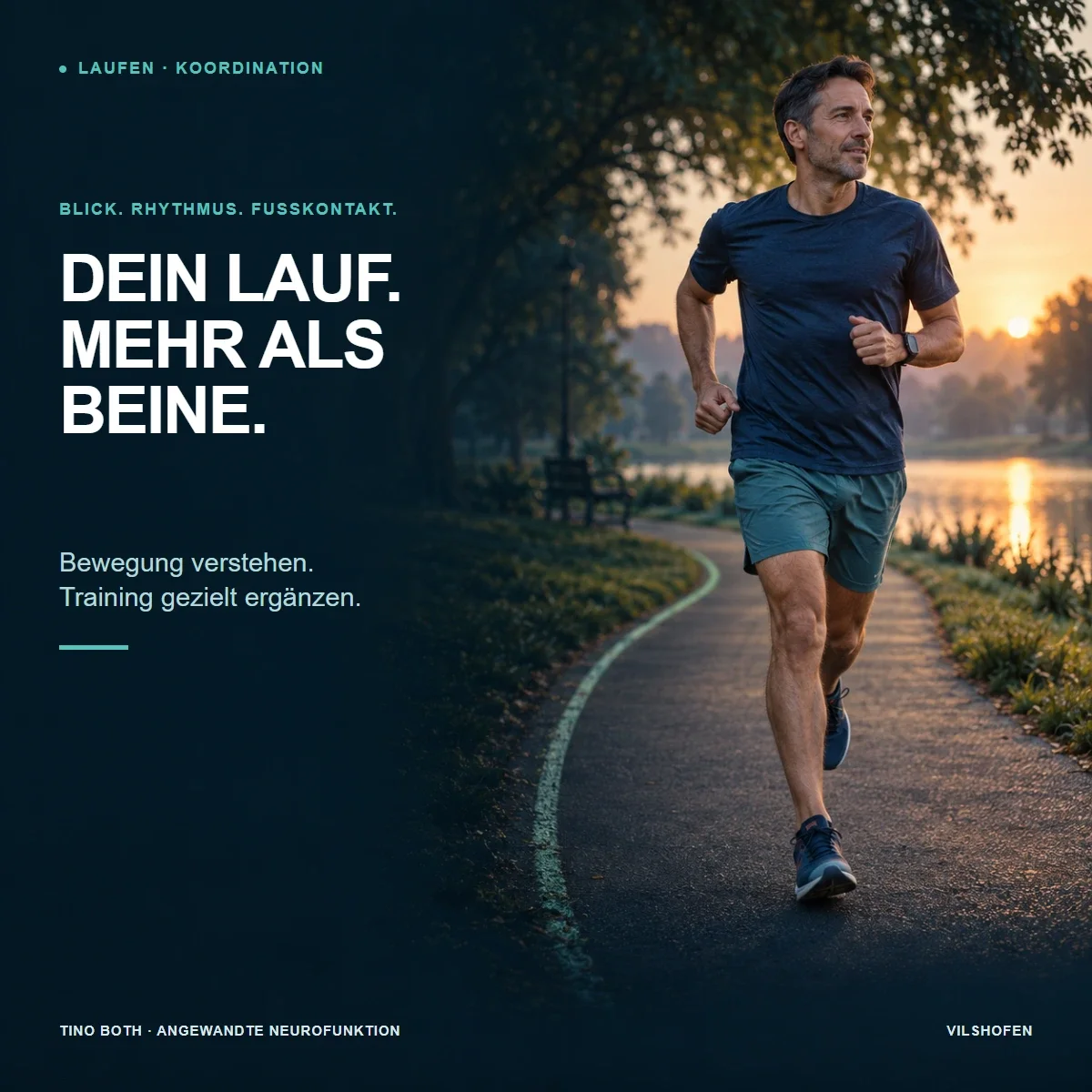Neuroathletik für Läufer: Was Blick, Rhythmus und Fußkontakt beitragen