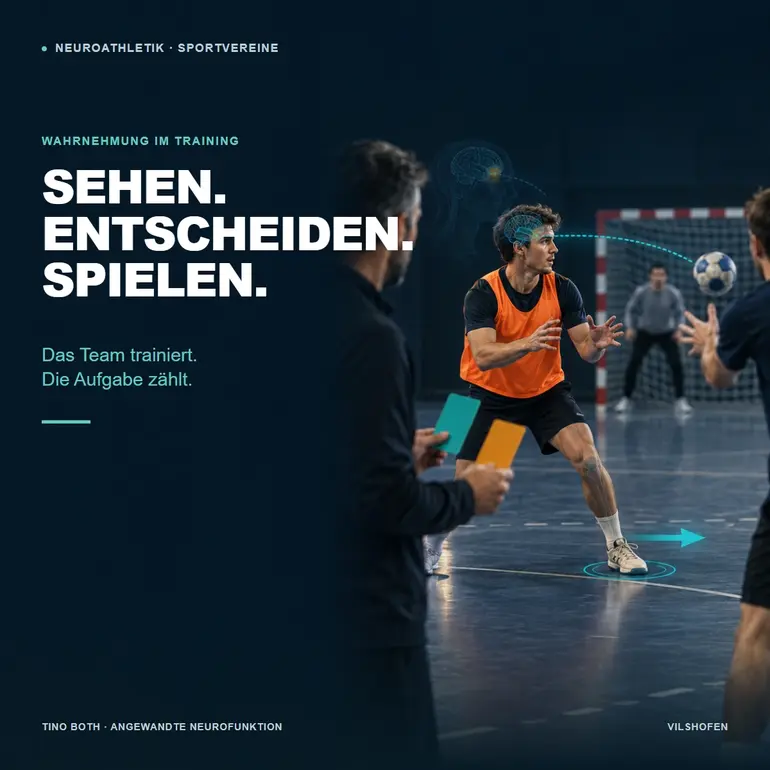 Neuroathletik für Sportvereine: Wahrnehmung ins Mannschaftstraining integrieren
