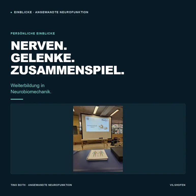 Neurobiomechanik am Olympia-Stützpunkt – Mein Erfahrungsbericht aus der Fortbildung