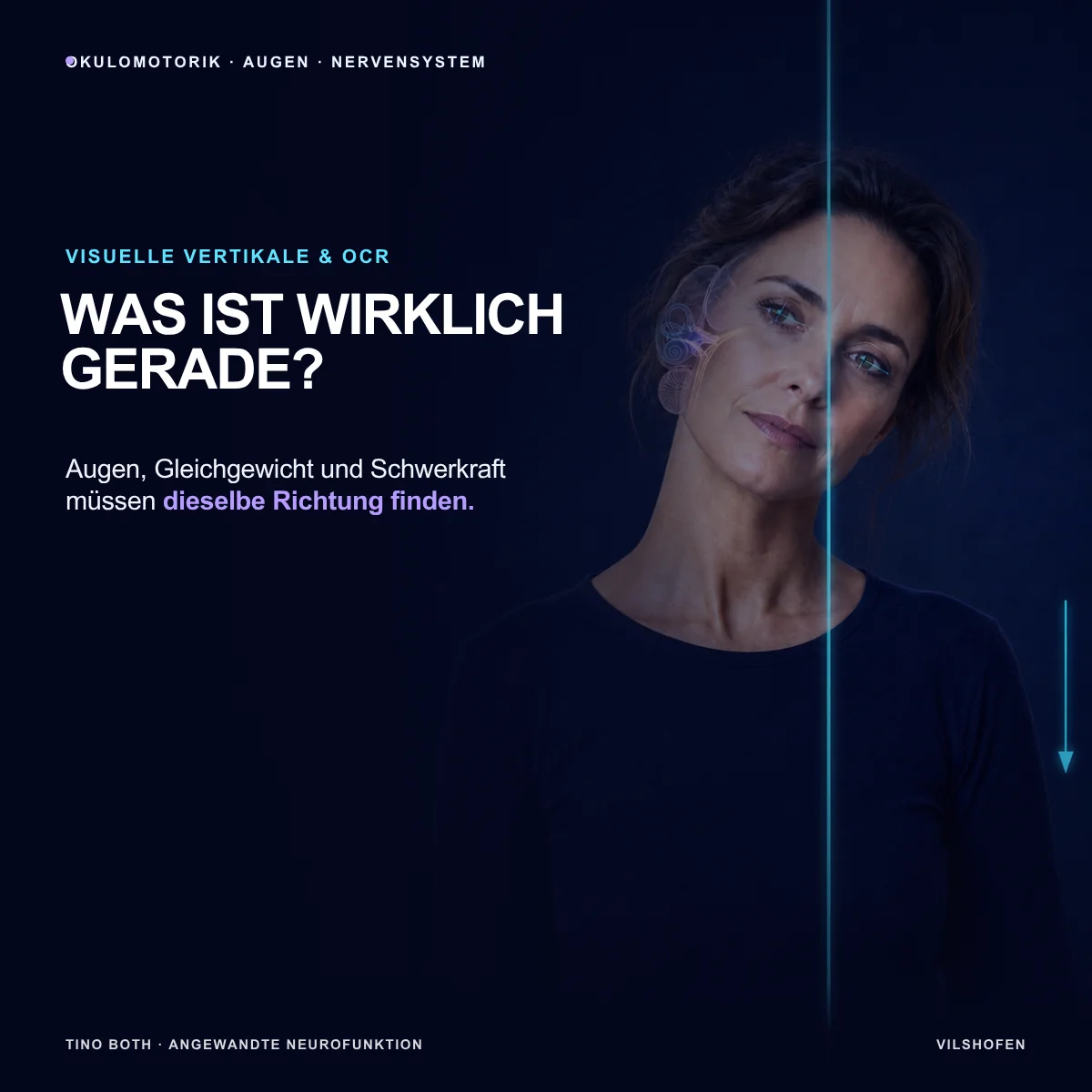 Visuelle Vertikale: Warum sich der Raum schief anfühlen kann