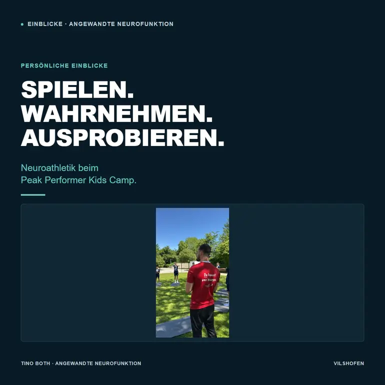 Neuroathletik für Kids – Mein Beitrag beim Peak Performer Kids Camp München