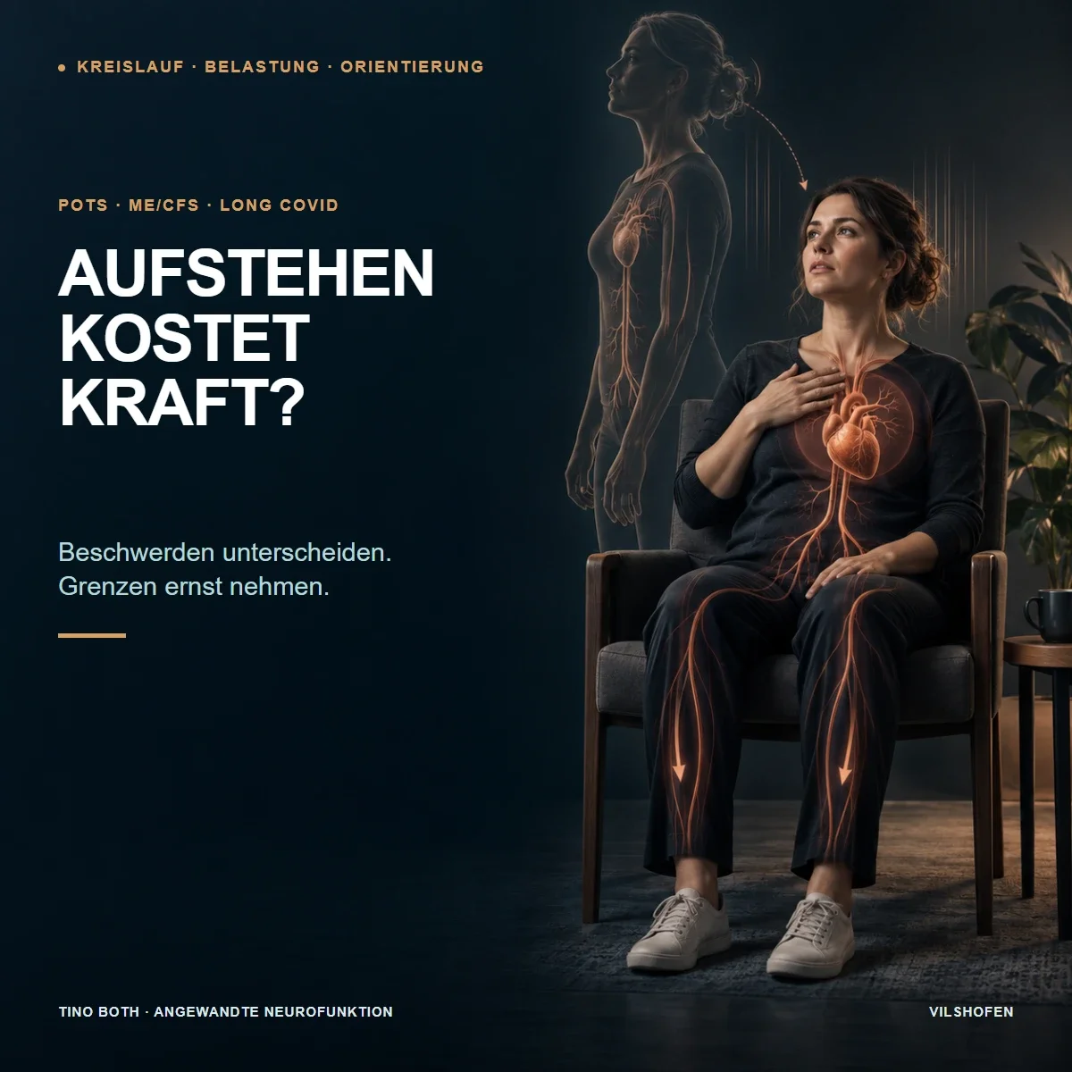 POTS, ME/CFS und Long COVID: Unterschiede und funktionelle Begleitung