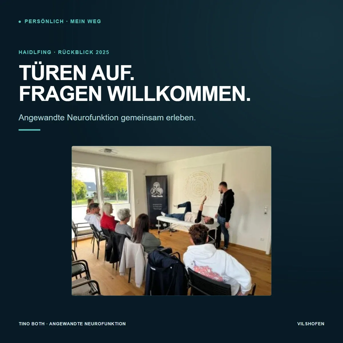 Praxiseröffnung in Haidlfing 2025: Angewandte Neurofunktion erleben