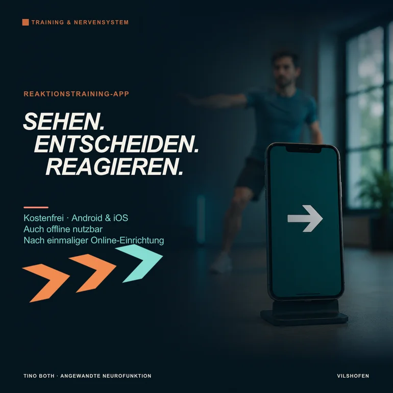 Kostenfreie Reaktionstraining-App: Einstellungen, Übungen und Beispiele