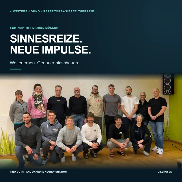 Rezeptorbasierte Therapie nach Daniel Müller – was ich aus dem Seminar für meine Arbeit mitgenommen habe