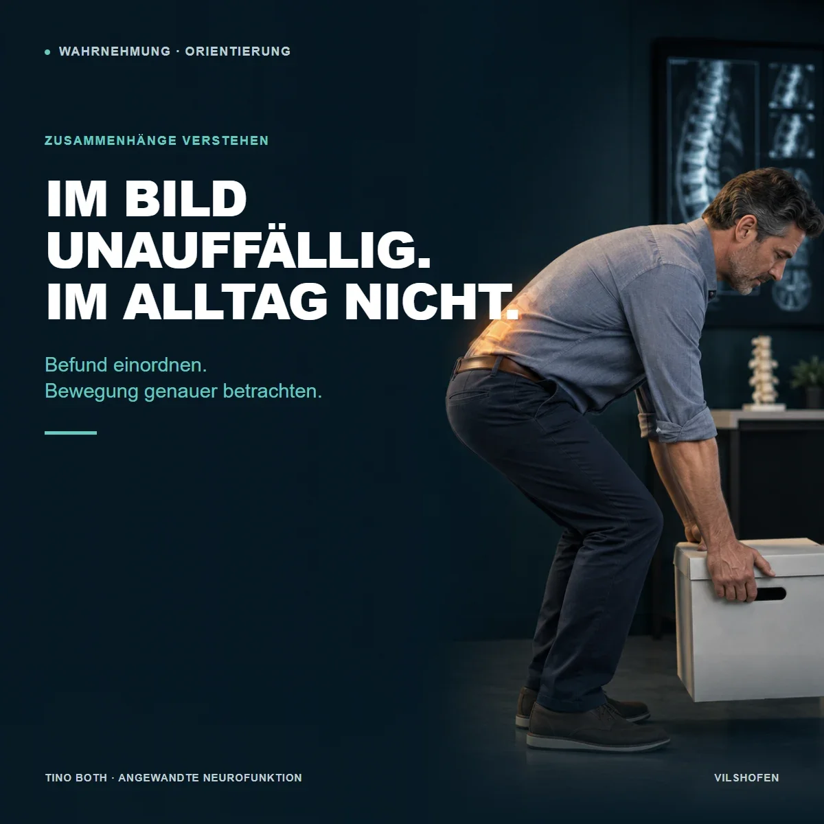 Schmerzen trotz unauffälliger Bildgebung – wann funktionell weitergedacht werden sollte