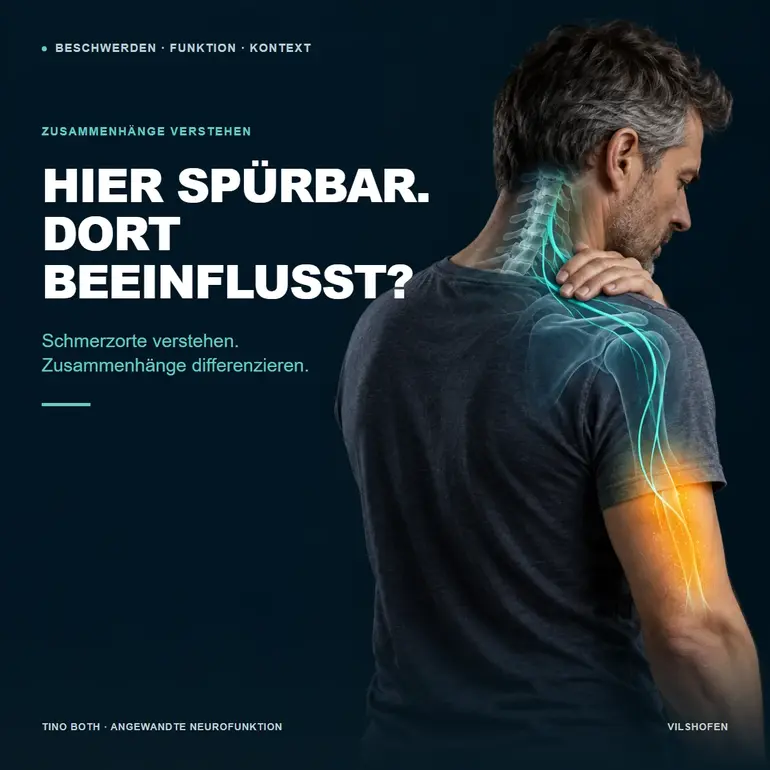 Warum Schmerz nicht immer dort entsteht, wo er spürbar ist
