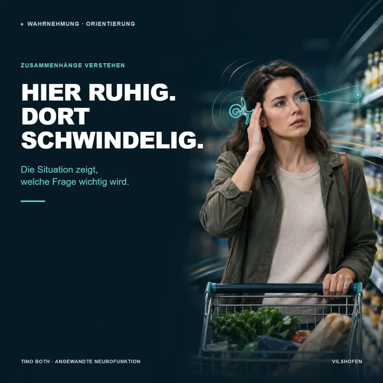 Warum Schwindel bei manchen nur in bestimmten Situationen auftritt