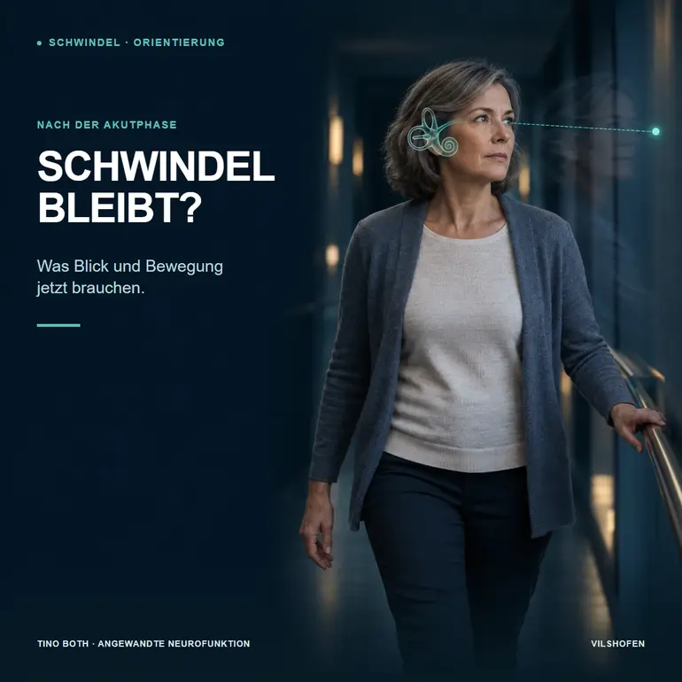 Schwindel bleibt nach der Akutphase: Was jetzt weiterhelfen kann
