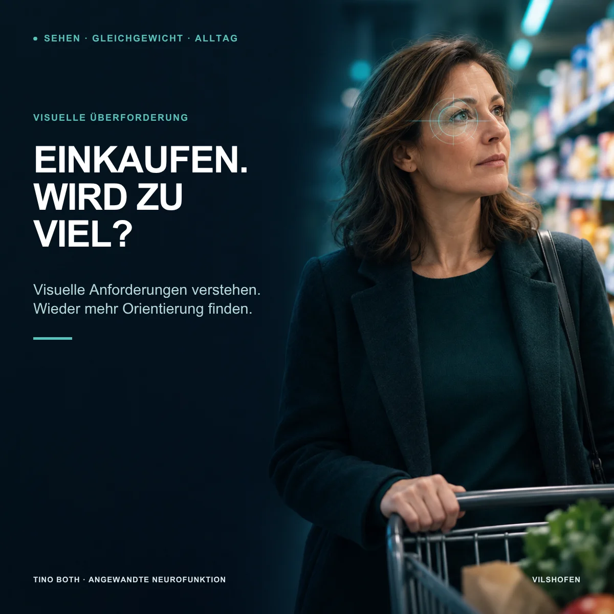 Visuelle Überforderung: Warum der Supermarkt Schwindel auslösen kann