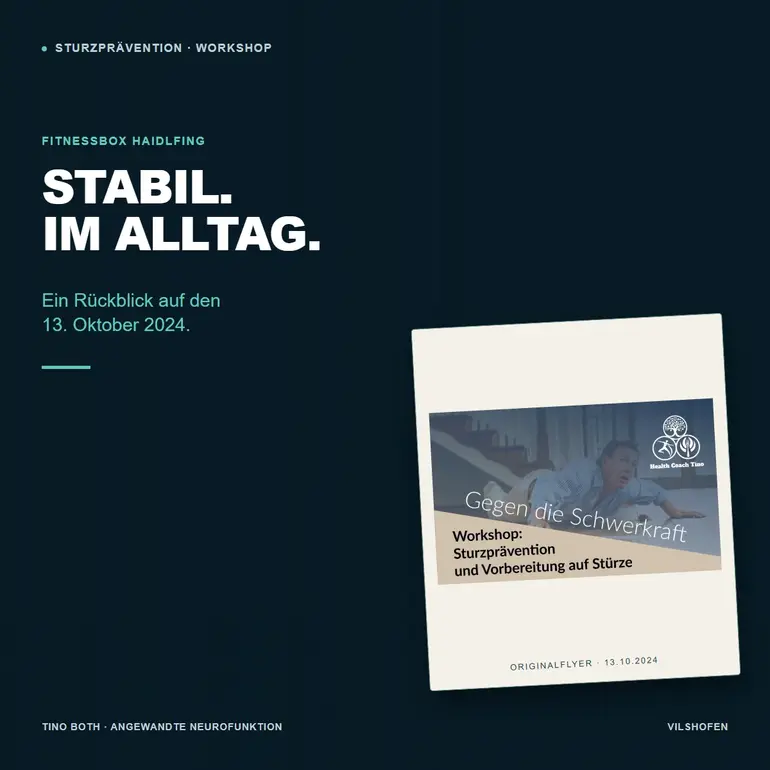 Sturzprävention in Haidlfing: Rückblick auf den Workshop