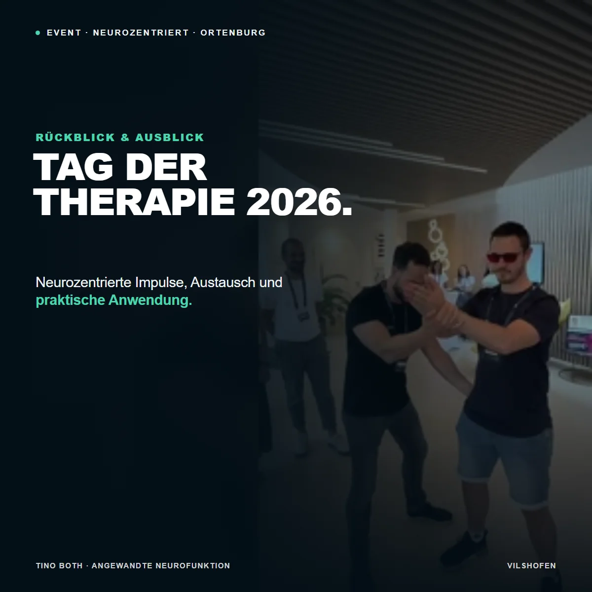 Tag der Therapie 2026 – neurozentrierte Impulse, Austausch und ein Blick nach vorn