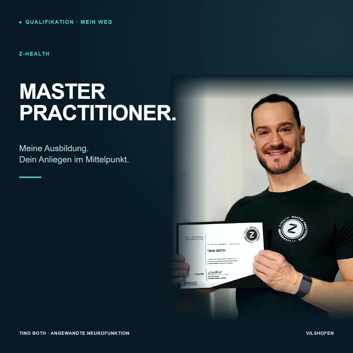 Z-Health Master Practitioner: Was meine Ausbildung für dich bedeutet